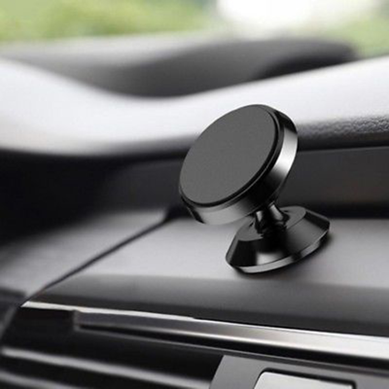 Yuanmheng Evrensel Manyetik 360 Derece Dönüş Araba Cep Telefonu Tutucu Stand Desteği_voghion.com