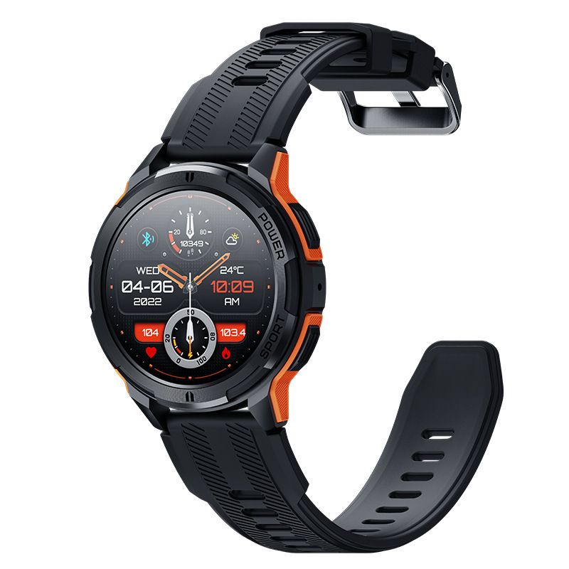 C25 Smart Watch Bluetooth Chiamata Schermo AMOLED HD da 1,43 pollici Frequenza cardiaca Pressione sanguigna Monitoraggio della salute Sport_voghion.com