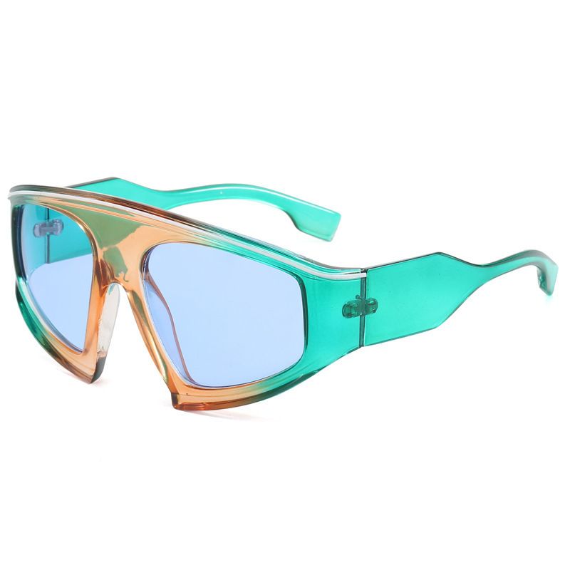 LazyZoom Y2K Sports Cycling Large Frame New Face Mask Fashion Personality Hot Girl Sunglasses For Women_voghion.com