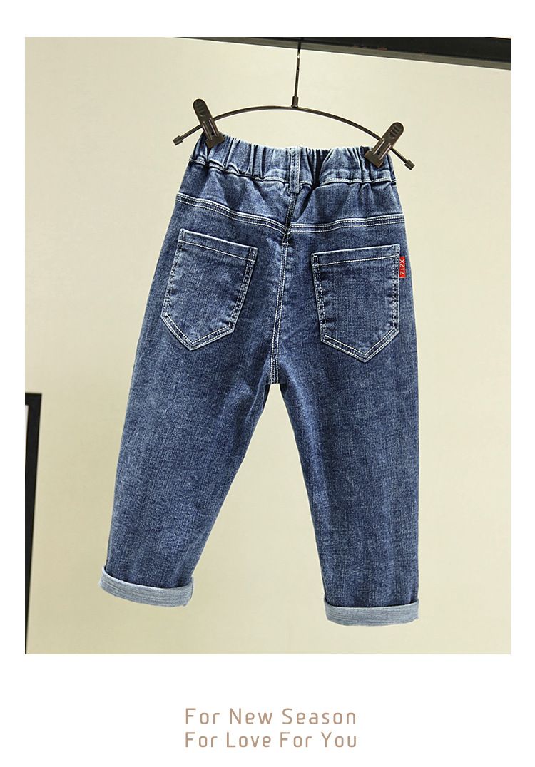 Kid's Clothing spring and autumn loose 3-8 years old trendy children's jeans_voghion.com