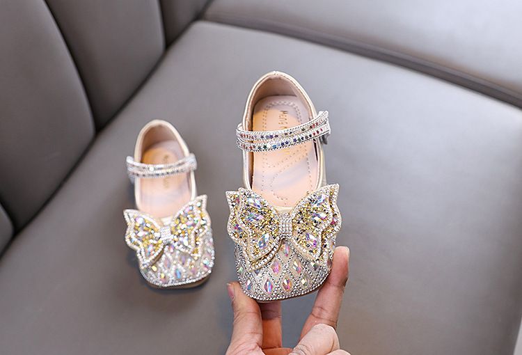 Baby Mädchen Mädchen Mädchen Prinzessin Diamant Einzelschuh Schuhe Tanzshow Schuhe_voghion.com
