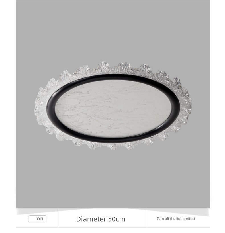 Lampada da camera da letto principale minimalista Yifei con luce LED Cloud Mist di alta qualità, lussuosa, apparecchi di illuminazione italiani_voghion.com