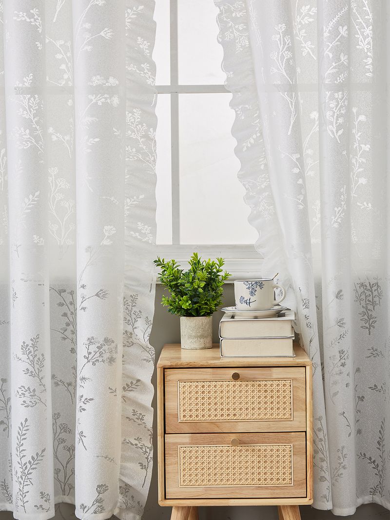 Black Lace Tablecloth With Tassels - Vintage Rectangular Dining Table Cover For Party Decor_voghion.com