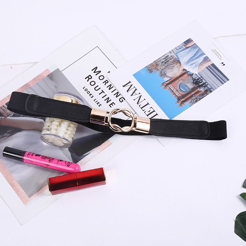 Cintura sottile con fibbia in metallo decorativa per abito da donna, alla moda, alla moda, da donna_voghion.com