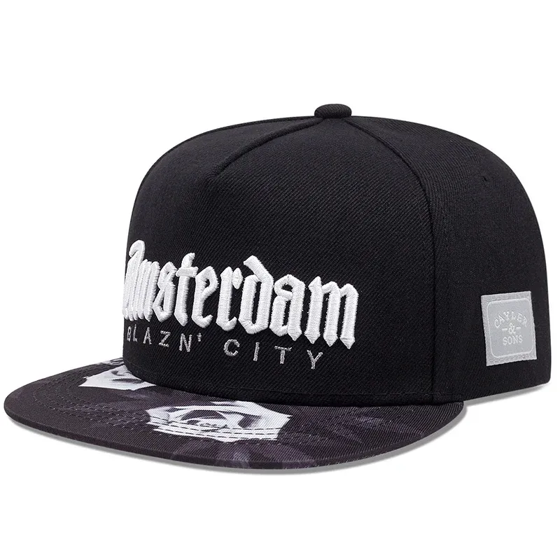 Gorra Brand Herrenhüte Flat Top Baseball Man Cap Verstellbare Snapback Gorras Hombre Sport Damen Herren HipHop Sonnenhut_voghion.com