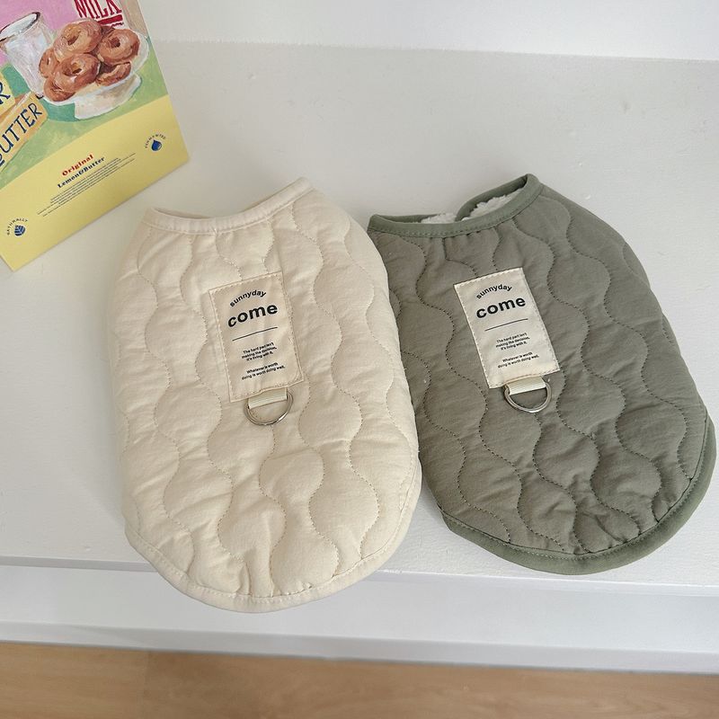 Pet algodão-acolchoado roupas outono e inverno roupas engrossado pequeno cão urso bomei gato gato vip pelúcia roupas para cães atacado_voghion.com