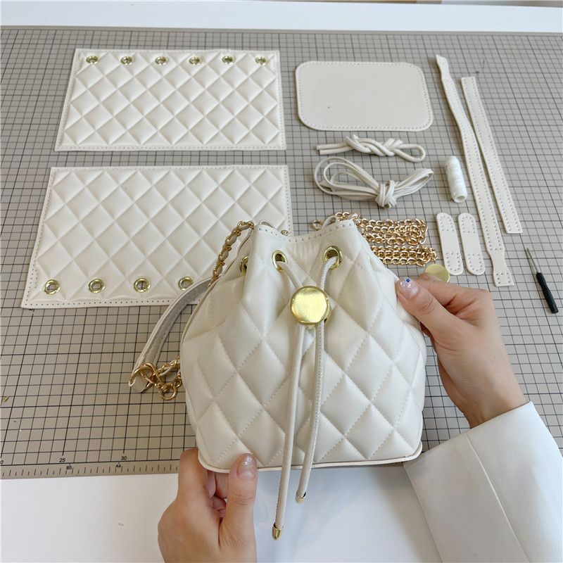Kit per la tessitura fai da te di secchielli fatti a mano, regalo per la migliore amica, borsa a tracolla di alta moda per donna_voghion.com