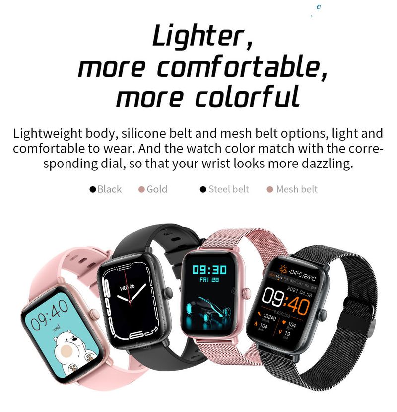 Dedicated Bluetooth Smart Watch Multi Function Sports Bracelet IP67 Waterproof Pedometer Blood Pressure Monitoring BW0355_voghion.com
