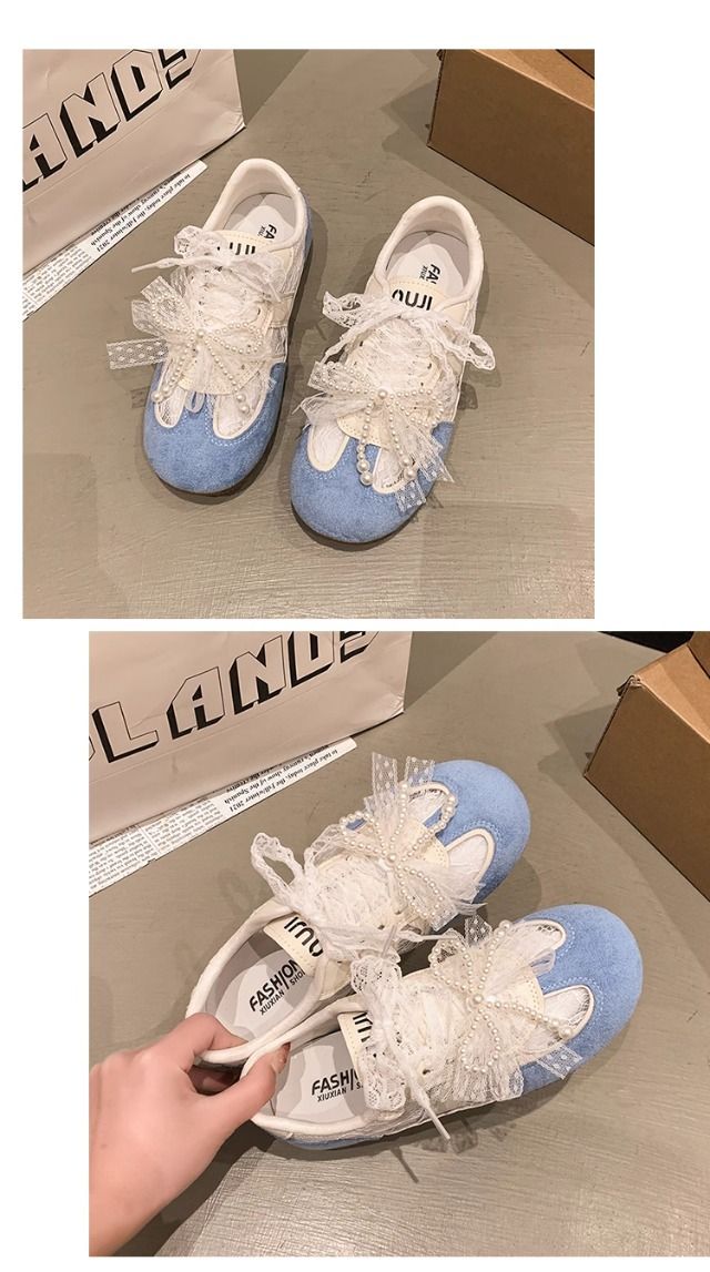 Sommer Lace Mesh Atmungsaktive multifunktionale weiße Damen Sneakers_voghion.com