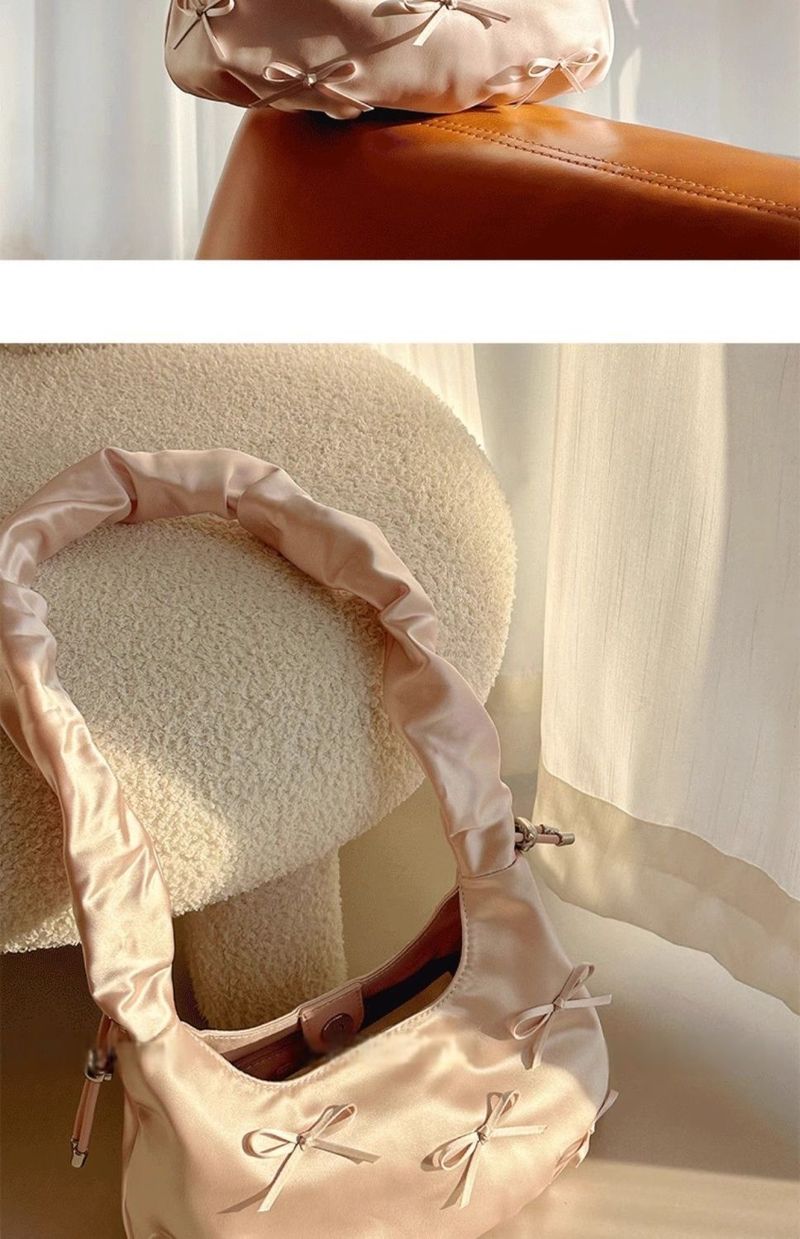 Must-have für Damen, 2025 neue plissierte Tasche mit großem Fassungsvermögen und Wolkenmuster im süßen Mädchenstil, ein Must-have für den Weg zur Arbeit_voghion.com