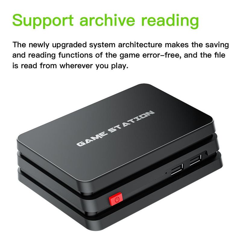 M8 PLUS TV Set Top Box Game Console HDMI Game Quad Controller 10000 Emulator 2.4G Wireless_voghion.com