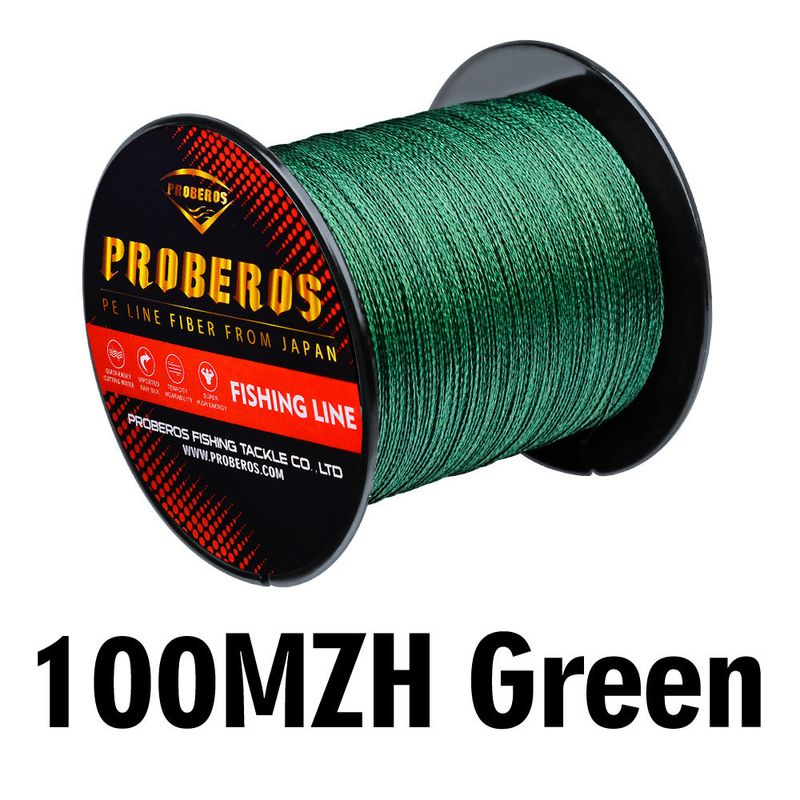 Dali Ma 4-strand 100m Multicolor PE 0.4#Rock Sea Fishing Braided Line Black Label 10.1m Colors_voghion.com