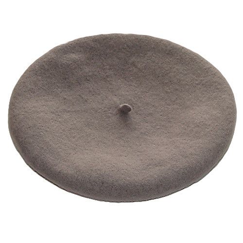 Heißer Verkauf Einfarbig frauen Mädchen Baskenmütze Französisch Künstler Warme Wolle Winter Beanie Hut Kappe 4XQT_voghion.com