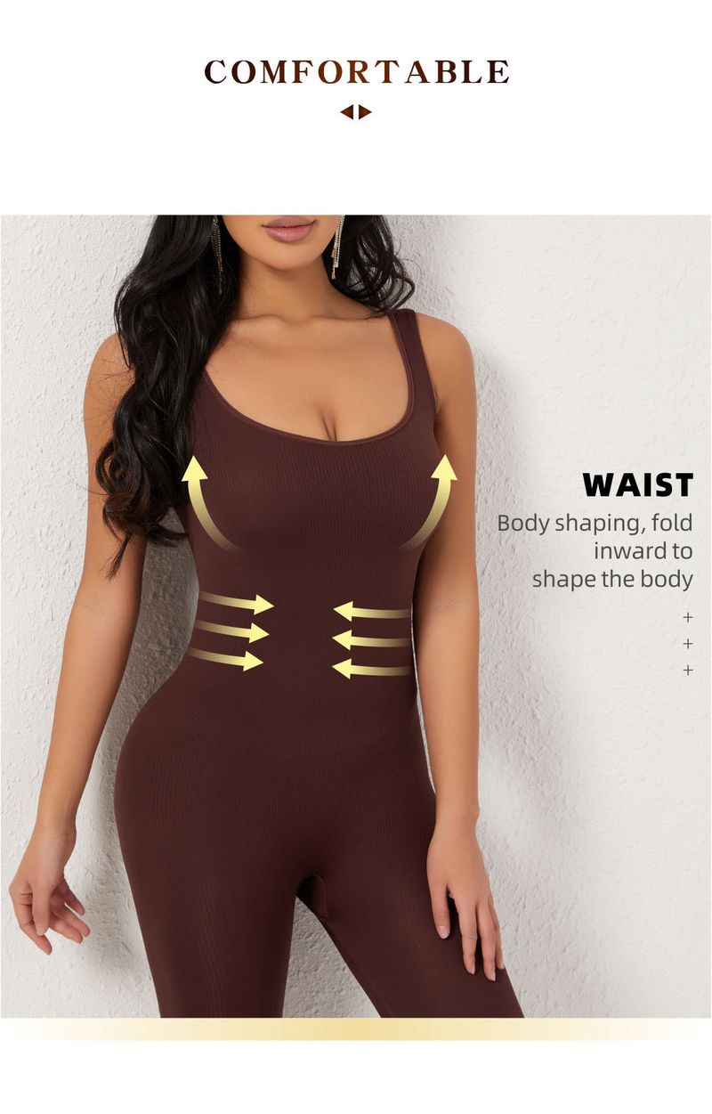 Shaping Postpartum Waist Trainer Body Shaper Butt Lifter Chest Support Push Up Long Pants Tight Bodysuit_voghion.com