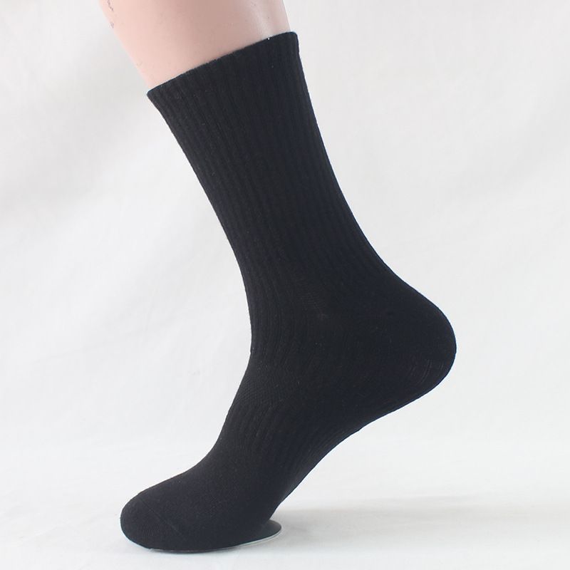 Sports socks men's and women's medium tall cotton socks mesh breathable short socks boat socks plus size men's socks_voghion.com
