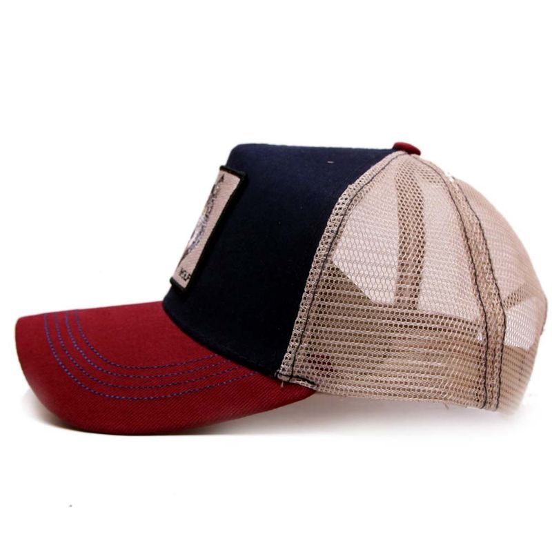 Unisex vintage bomuldsbroderi dyrebaseballkasket Nethætte andehætte Truckerkasket Kylling_voghion.com