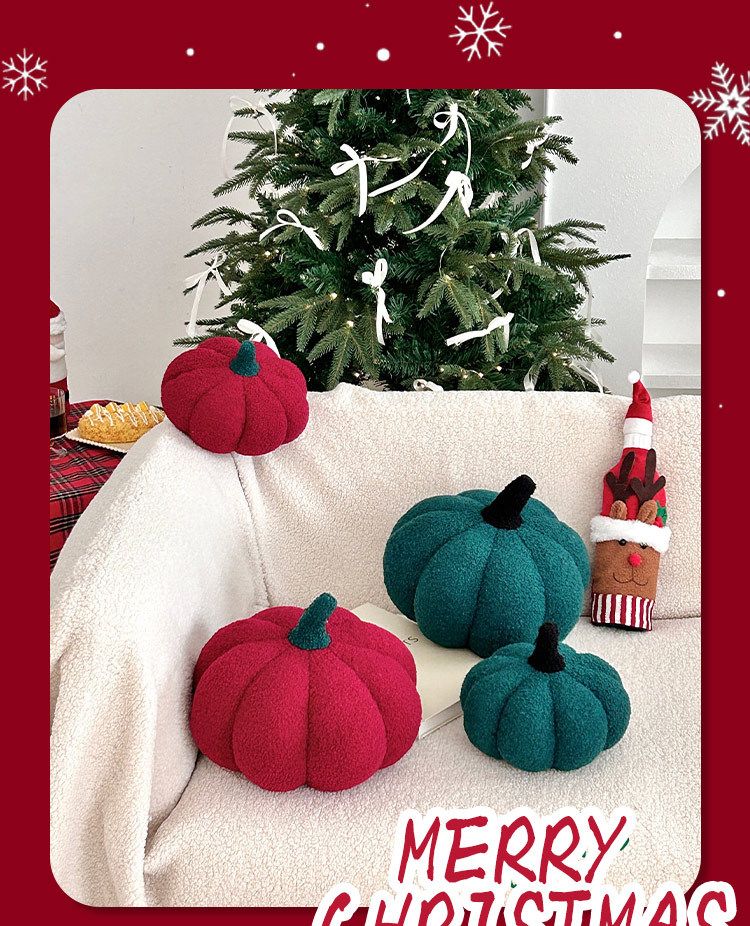 Cuscino di peluche a forma di zucca, cuscino per divano a forma di zucca, regalo per bambini di Halloween_voghion.com