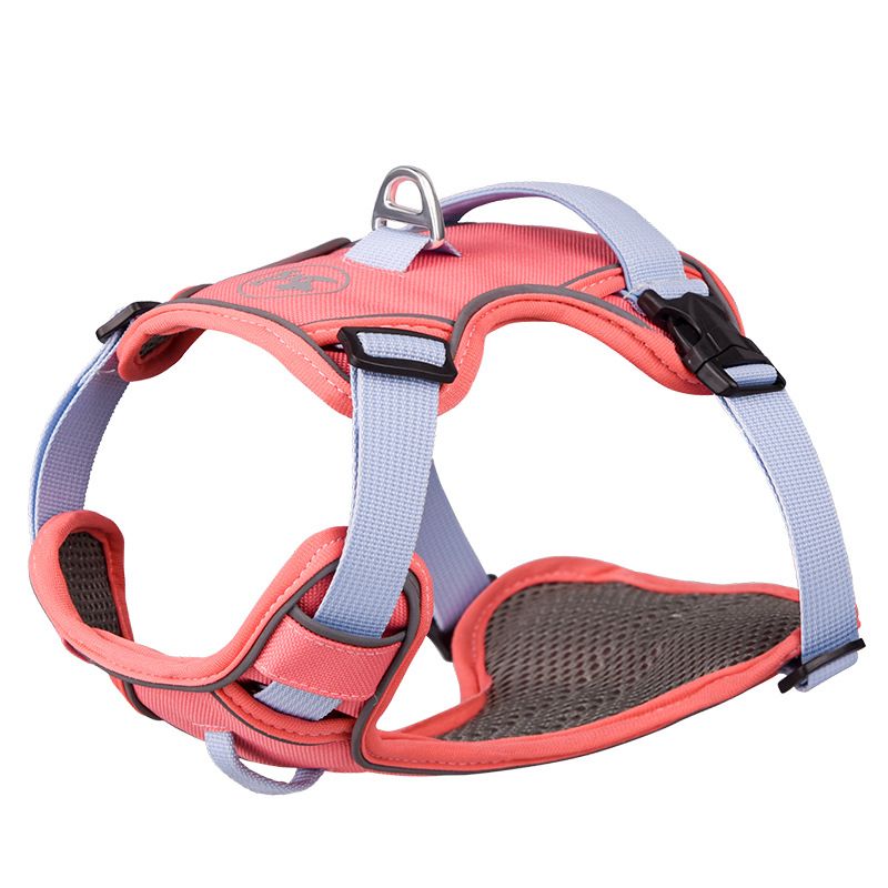 Coleira anti-explosão para animais de estimação, estilo colete, coleira refletiva e à prova d'água para cães pequenos e médios_voghion.com