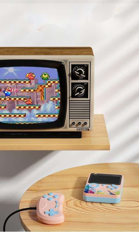 【Opción colorida】 Máquina de rompecabezas de palma con pantalla a color 2 en 1, regalo creativo de San Valentín, recuerdo de cumpleaños masculino_voghion.com