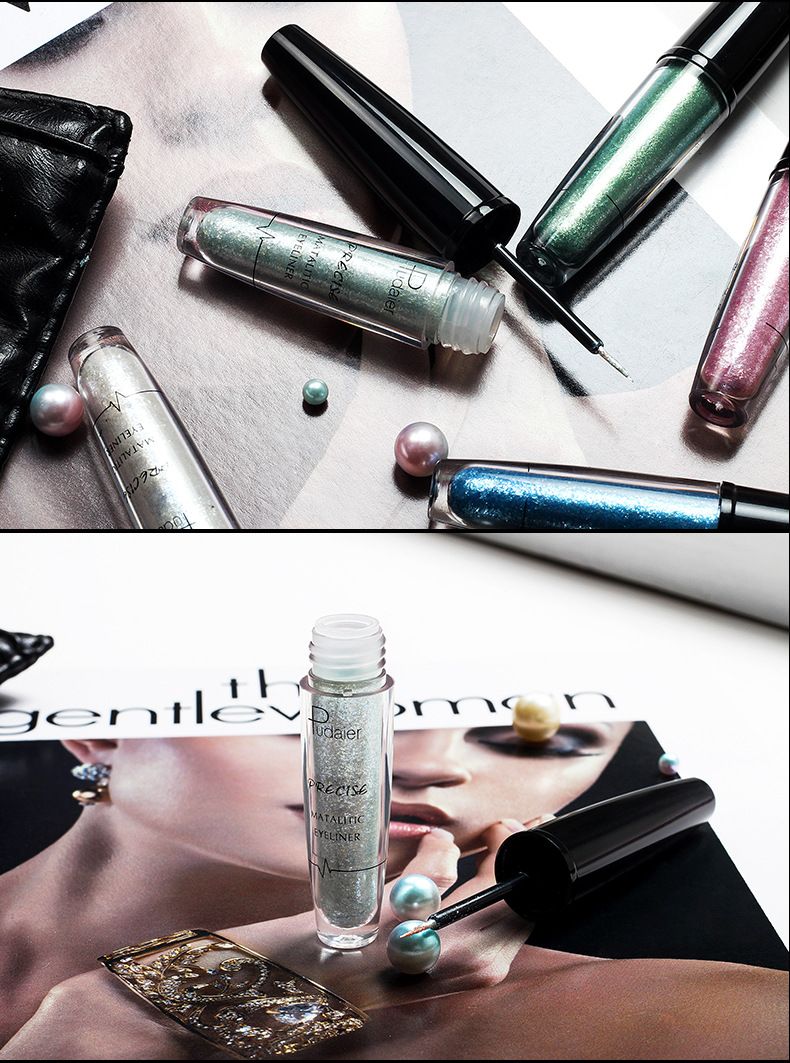 Pudaier Pearl Eyeliner Vloeibare Pen Kleurrijke Waterdichte Oogschaduw Pen Eyeliner Pen Voor Groothandel Eyeliner Vloeibare Pen_voghion.com