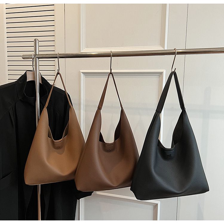 Borsa a tracolla coreana di nicchia hobo pigra per tutti i giorni madre e bambino alla moda e rilassata, grande capacità, sotto le ascelle_voghion.com