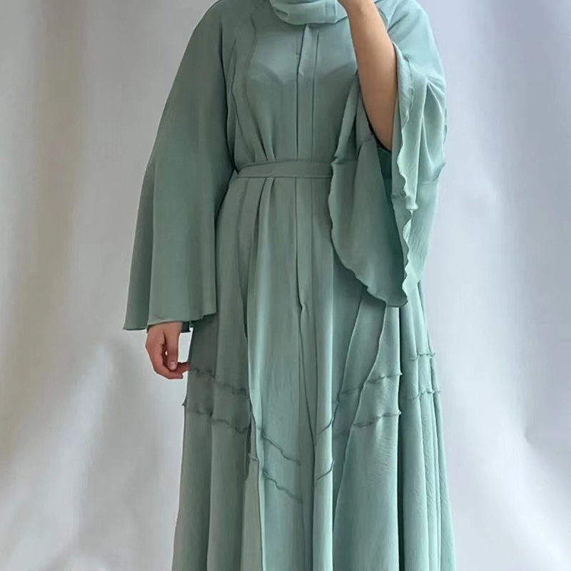 Dubaj, Bližnji vzhod, enobarvna, elegantna dolga obleka na jopico_voghion.com