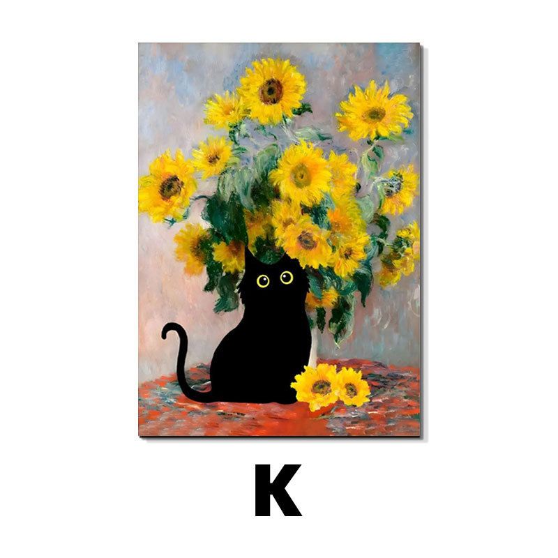 European Classical Living Room Decorative Restaurant Hanging Abstract Art Canvas Home High-Definition Painting Core_voghion.com