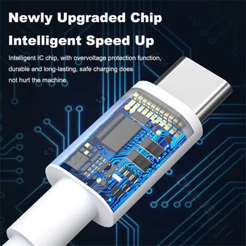 XIAOMI 0.25/1/1.5/2M 10A 120W Cable Type Wire A To USB C Fast Charging Data Cord_voghion.com