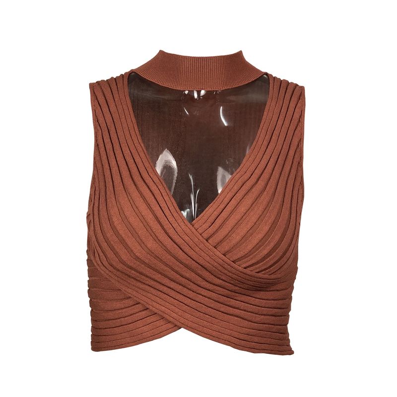 Damenbekleidung Neckholder Hot Girl Bm Strickoberteile Oberbekleidung Innenbekleidung Damen Kleines Camisole_voghion.com