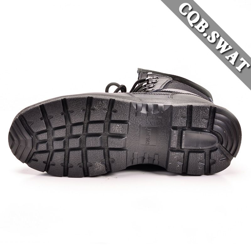 Botas de combate pretas Tianya, resistentes ao desgaste, antiderrapantes e leves, calçados de treinamento de cano alto_voghion.com