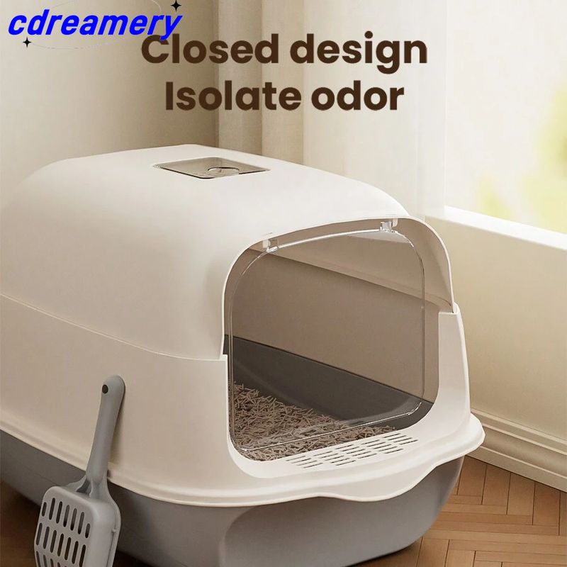 Lada de nisip super-mare este complet închisă și etanșă. Este semi-închisă și detașabilă, ușor de curățat, previne stropirea și are un spațiu mare._voghion.com