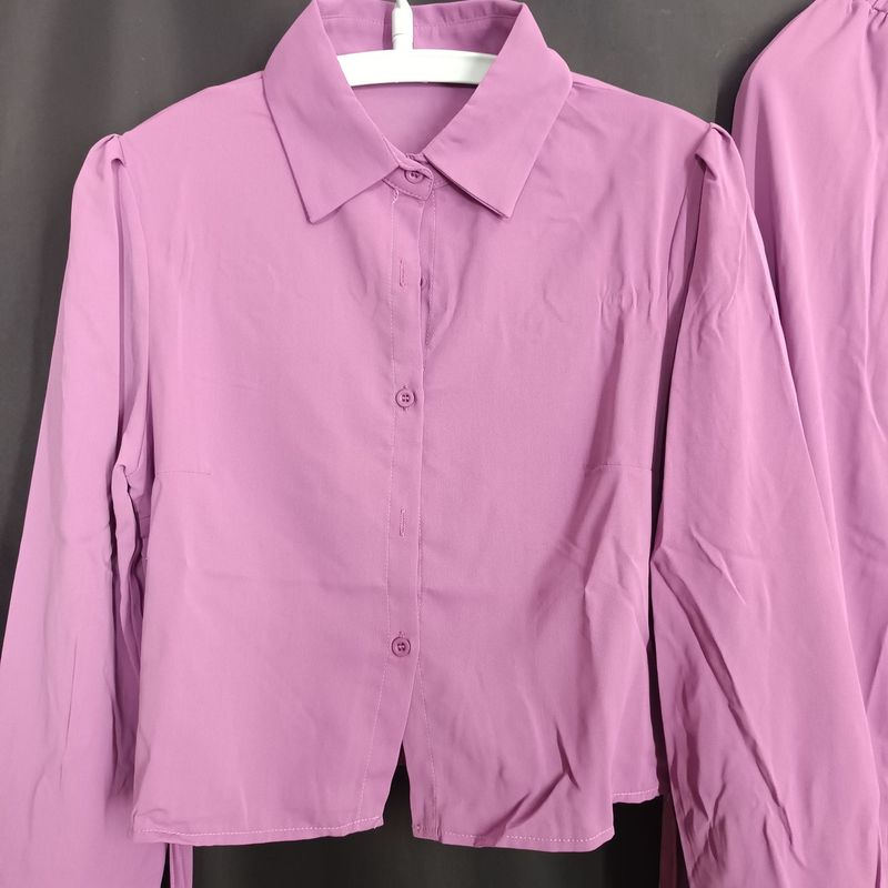 Women's Clothing Long Sleeved Shirt Temperament Women's Long Skirt Skirt Suit_voghion.com
