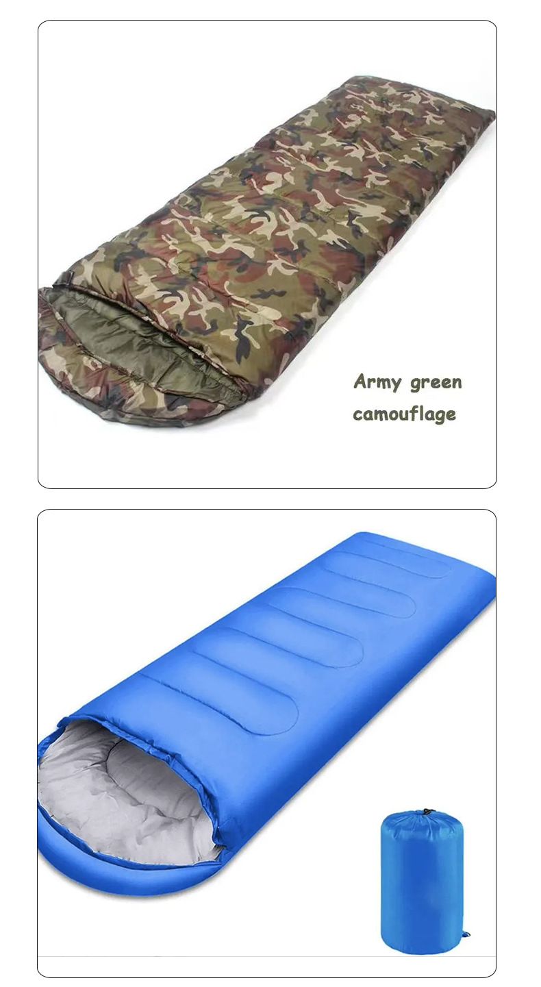 Outdoor-Schlafsack für Erwachsene im Winter, kältebeständig, für Notfälle, Reisen, schmutzabweisend, Wandern, Camping_voghion.com