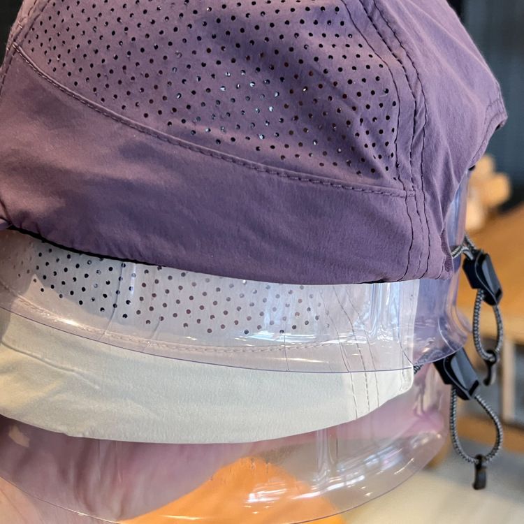 Cappello da baseball in rete a sei pezzi, a tesa corta, con coulisse, stile campeggio, stile Blogger, a rapida asciugatura, bordo piatto, per esterni_voghion.com