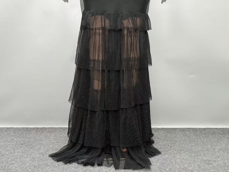 Elegant Mesh Panel Tailored Evening Gown – Sexy High-Slit Mermaid Dress With Sheer Inserts For Parties & Galas_voghion.com