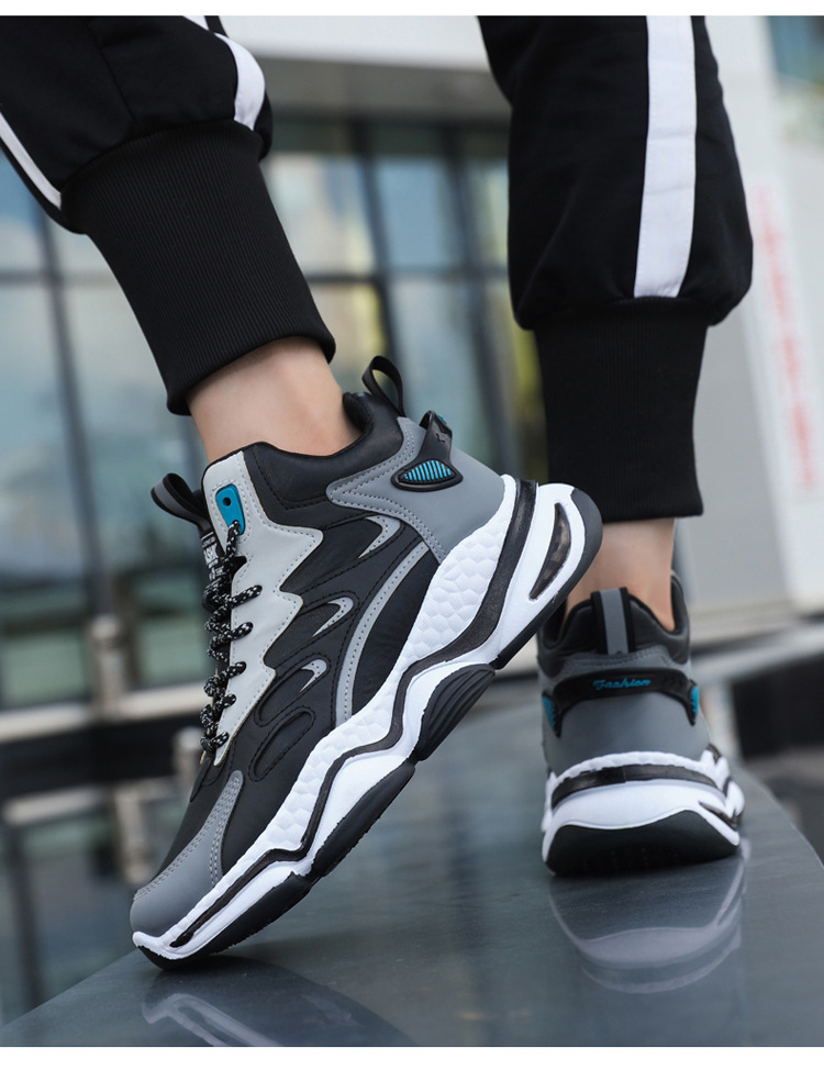 Zapatos para caminar para hombre Zapatos de trabajo Zapatillas de deporte Sintético Transpirable Acolchado Calzado versátil_voghion.com