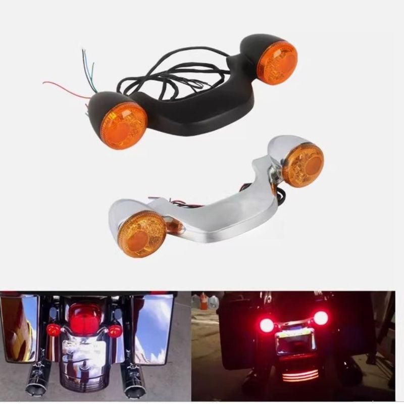 Motorrad LED Hinten Blinker Bremslicht Bar Lampe Für Harley Touring Straße Road Glide CVO Custom FLHX FLTRU FLTRX 2010-2025_voghion.com