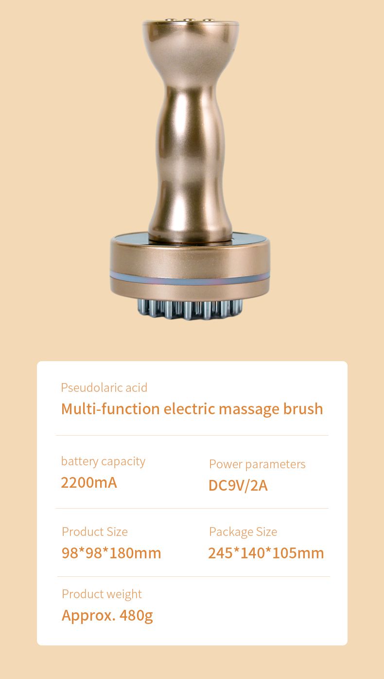 Massaggiatore Meridiano Wireless Strumento Raschiante Massaggio Vita Vibrazione Olio Essenziale Spazzola Ricaricabile SPA_voghion.com