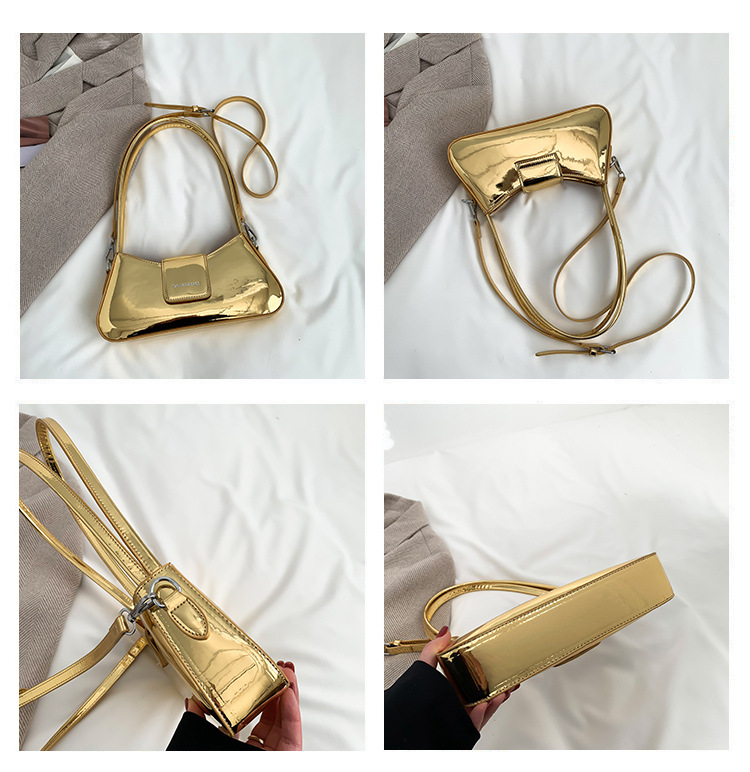 Borsa da ascella dal design di nicchia francese da donna 2023 Nuova semplice borsa da bastone francese Borsa a tracolla alla moda di personalità_voghion.com