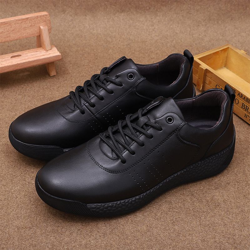 ct Suitable For All Seasons 2025 New Men's Suede Leather Outdoor Casual Trendy Sneakers Rubber Foam Sole Running Shoes_voghion.com