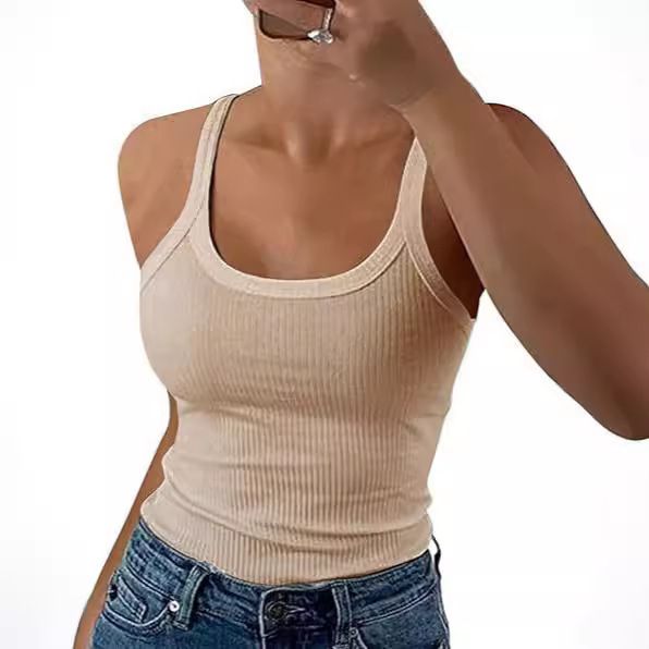 American Hot Girl Camisole-Weste für Frauen im Sommer, Oberbekleidung, Innenbekleidung, Sport-Streetstyle-Tops_voghion.com