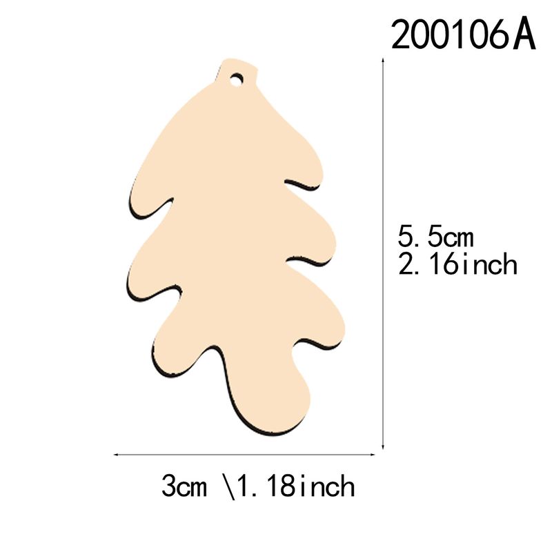Creative design primary color Clover wooden daisy earrings fashion style earrings factory foreign trade supply earrings_voghion.com