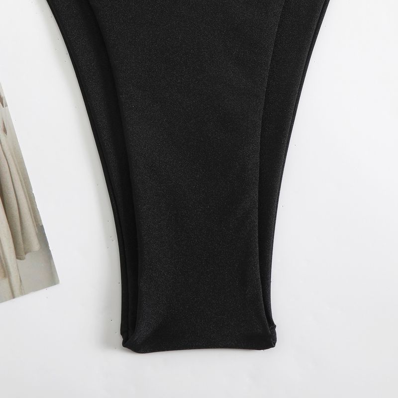 Women's Clothing New Two Piece Solid Color Bikini_voghion.com