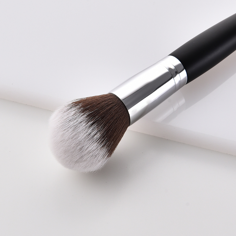 5/7/11/12 Stück Make-up-Pinsel, Make-up-Werkzeuge, Augenset, Lidschattenpinsel, schwarzes und silbernes GUIHUI_voghion.com