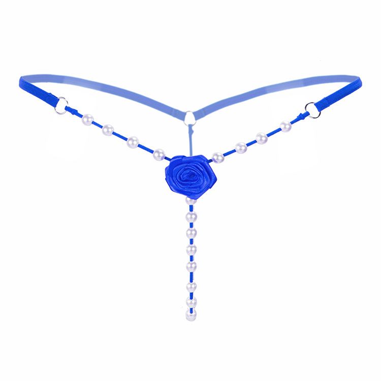 2025d Sexy Pearl Massage Tanga Rose G-String Höschen Frauen Niedrige Taille Offener Schritt Transparente Versuchung T-back 2143_voghion.com