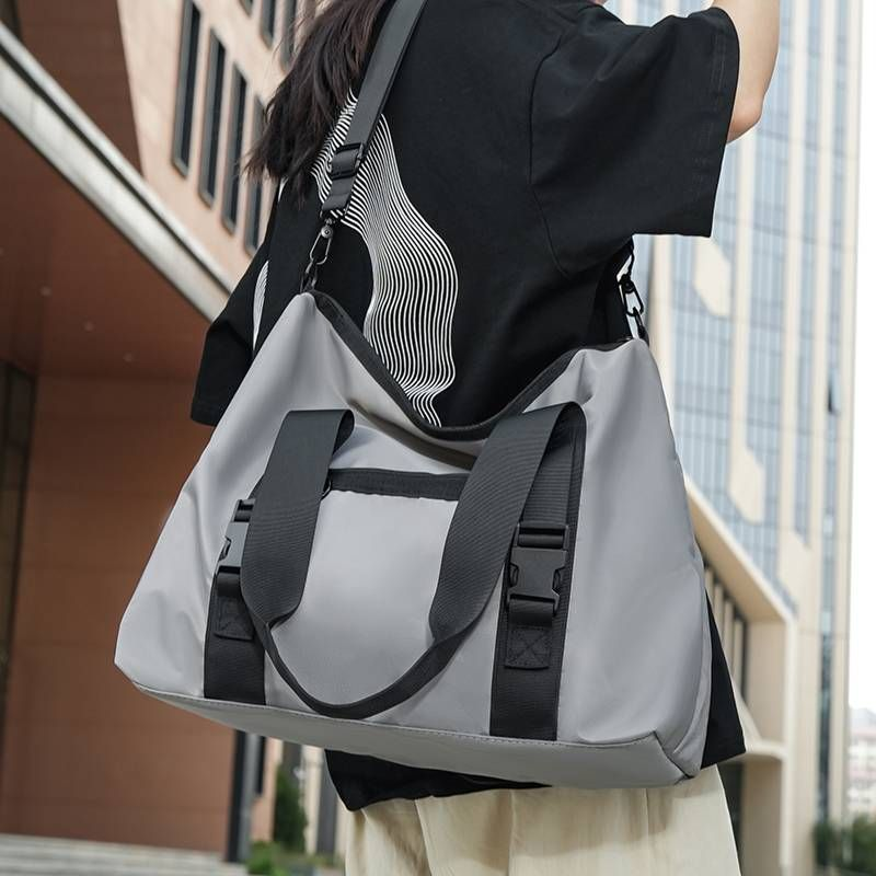 Wasserdichte und verschleißfeste Reisetasche aus Oxford-Stoff mit großem Fassungsvermögen, Sporttasche, tragbare_voghion.com