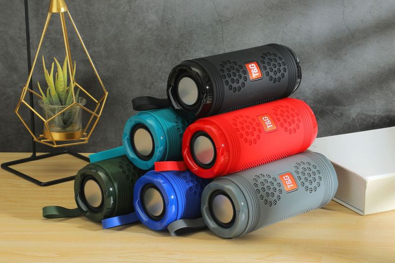 TG617 Silikon-Bluetooth-Lautsprecherbox für Freisprechanrufe, atemberaubende Bass-Sprachübertragung, neuer Komfort im Freien_voghion.com