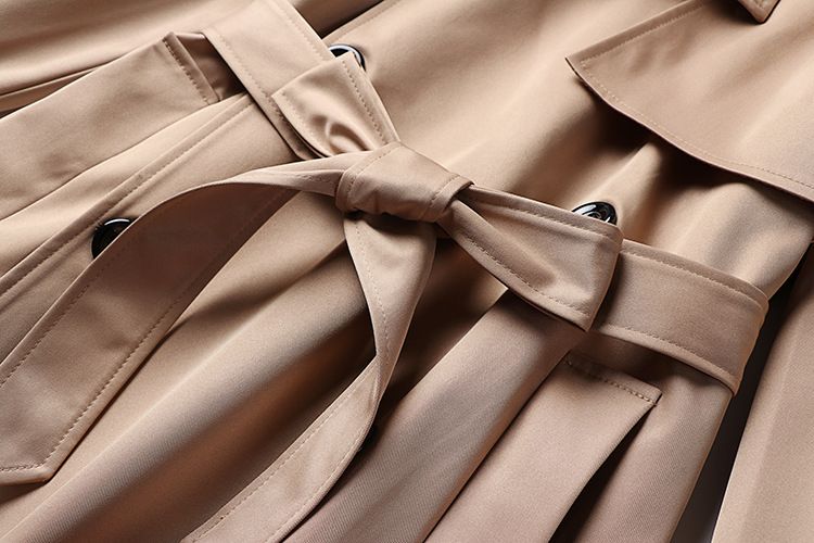 Men's Clothing large size, new style, double breasted, long, knee length windbreaker, spring and autumn coat, loose and handsome long jacket_voghion.com