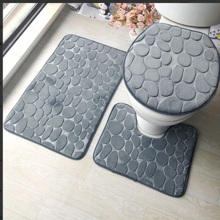 svamp stein gulvmatte bad bad absorberende teppe dørmatte_voghion.com