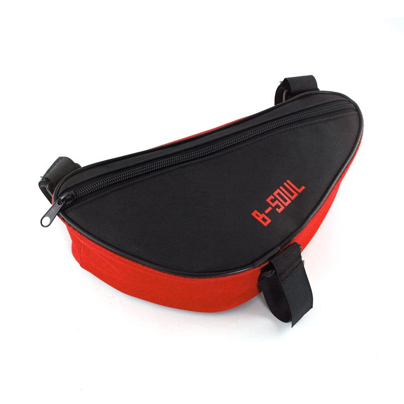 Borsa portautensili per bicicletta con triangolo diagonale anteriore multicolore B-SOUL_voghion.com